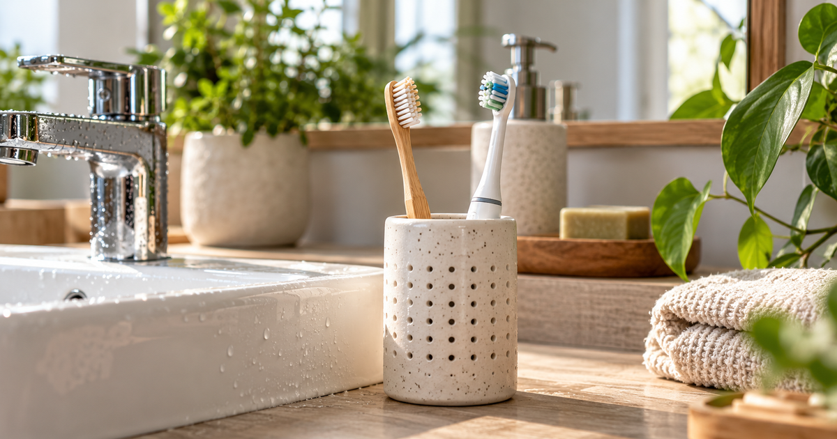 Comment nettoyer sa brosse à dents et la laisser sécher correctement ?
